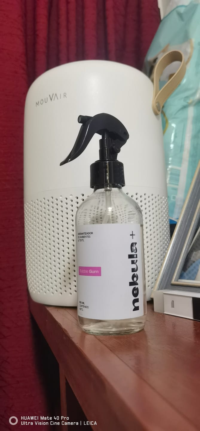 Customer photo review of Homespray Aromatizante Nebula - Bubble Gum 250ml