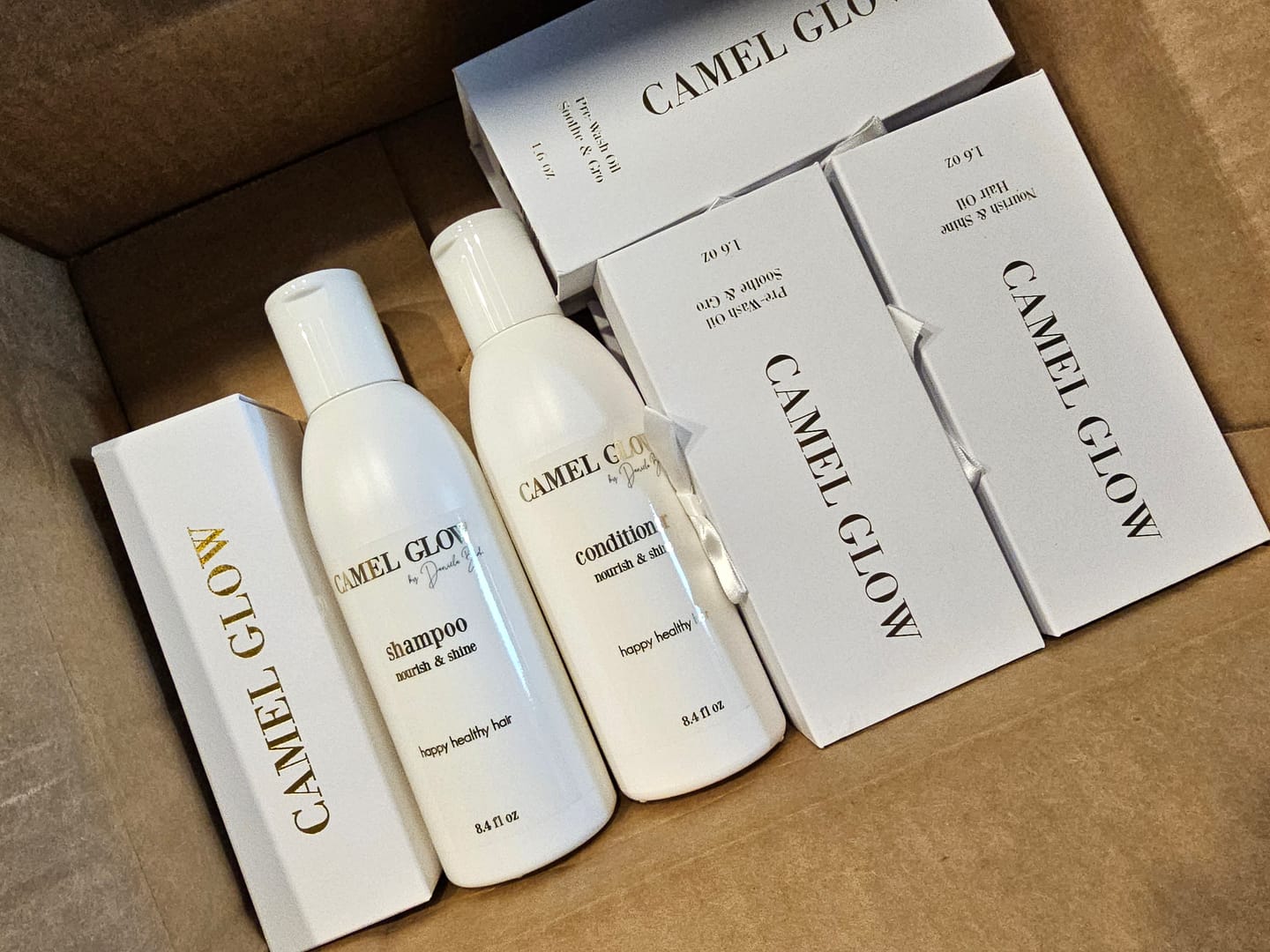 Customer photo review of Soothe & Gro Pre-Wash Oil