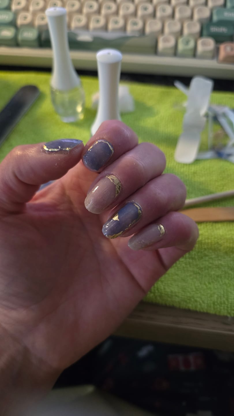 Customer photo review of Gold Sky | Esmalte