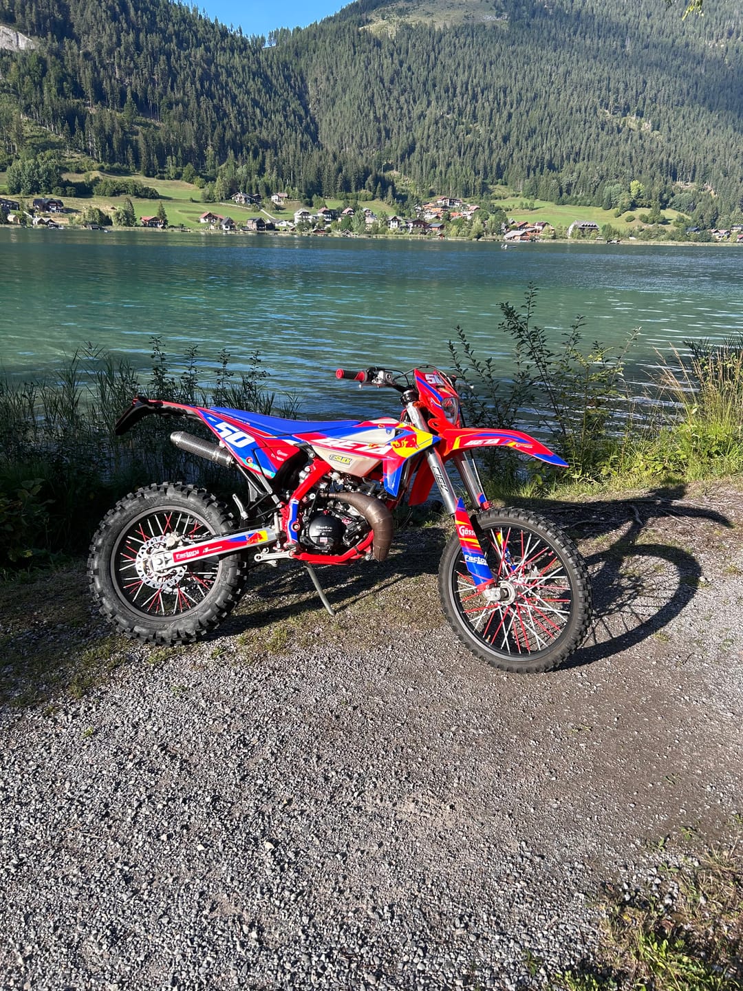 Customer photo review of FULL CUSTOM GRAPHICS KIT
