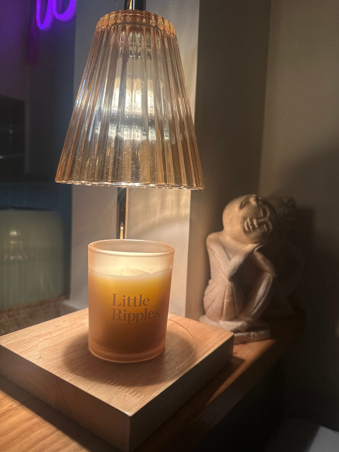 Customer photo review of Mulled Wine Candle GWP