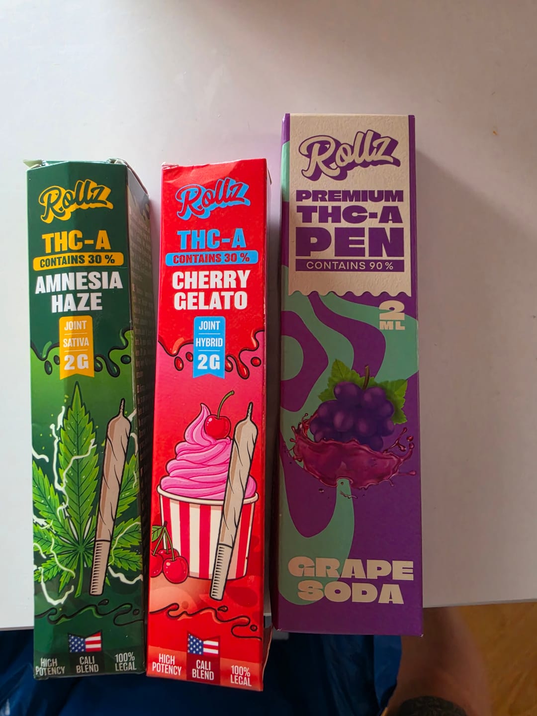 Customer photo review of THC-A Pre-Roll Cali Blend |2g|