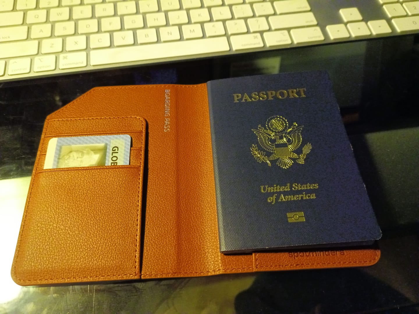 Customer photo review of Passport Holder Air