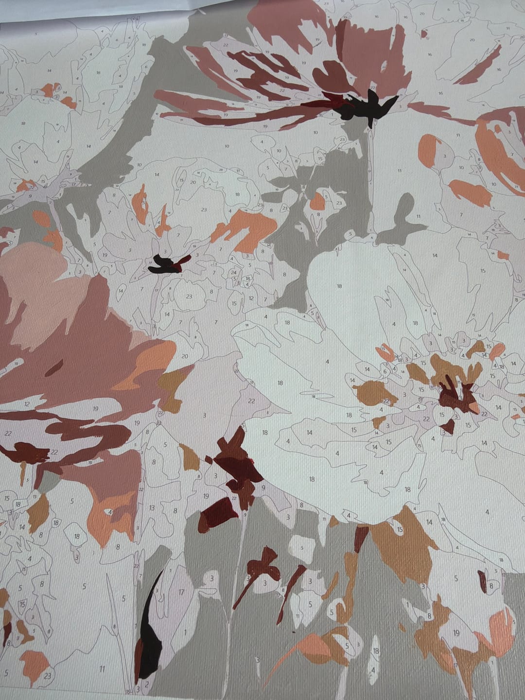 Customer photo review of Fields of Grace | Paint by Number
