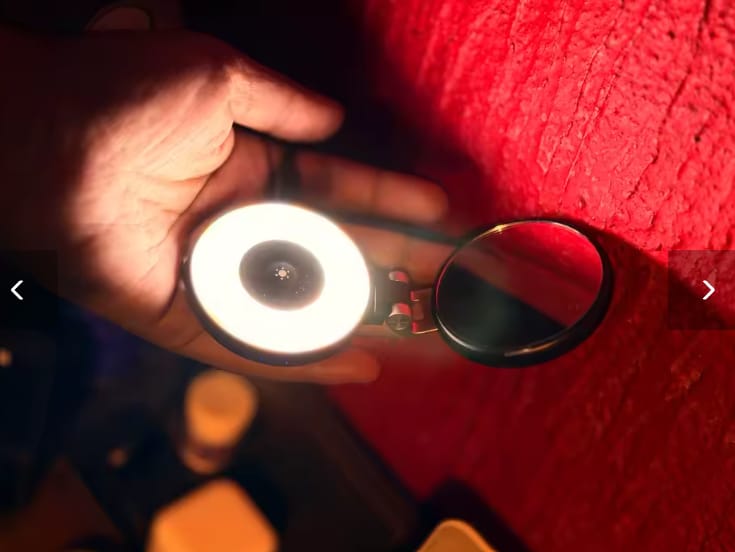 Customer photo review of LUMÉA™- Lampe magnétique pour téléphone 3 en 1