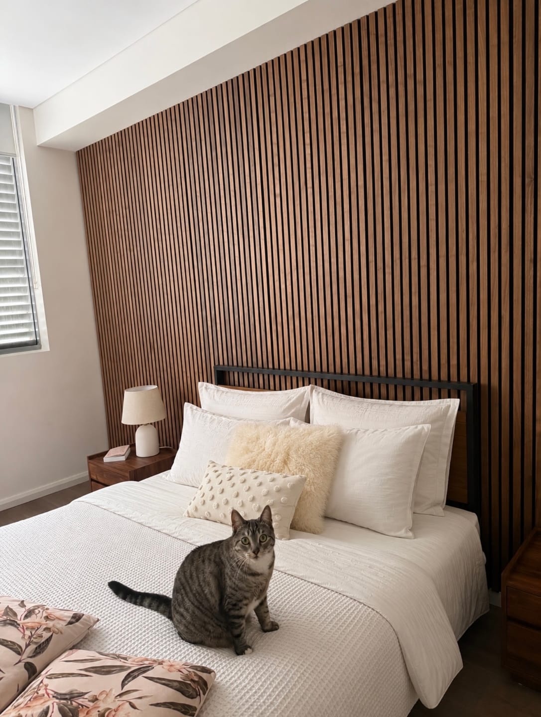 Customer photo review of Brown Oak | Acoustic Panel 2.8M