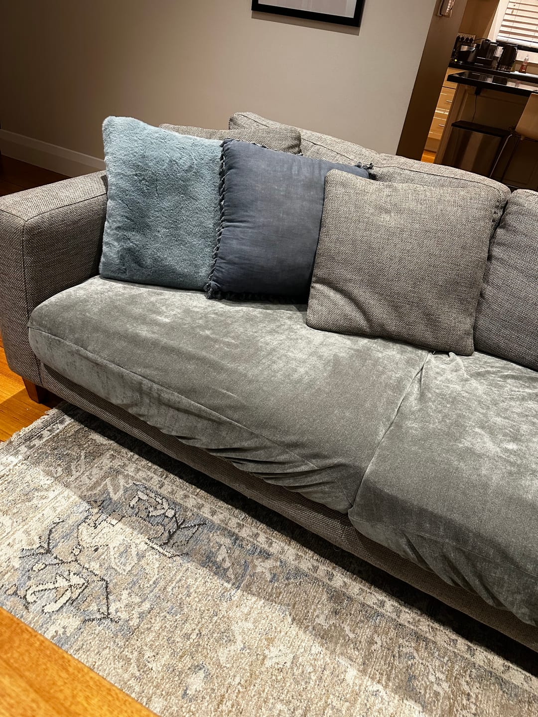 Customer photo review of Performance+ Couch Covers