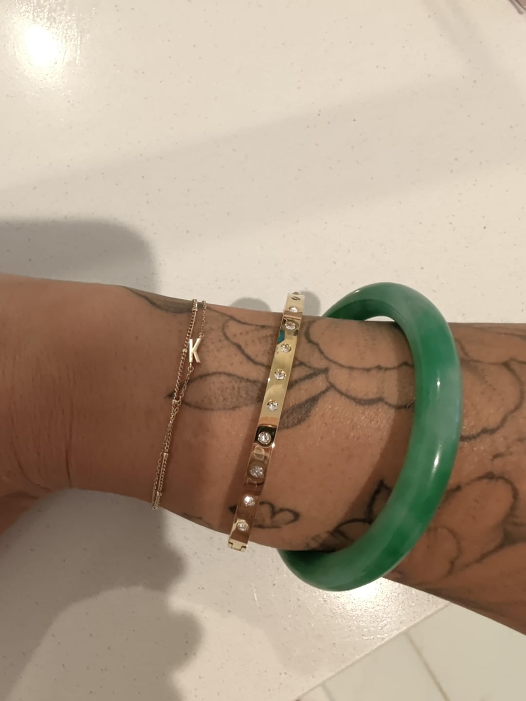 Customer photo review of Eternity Bangle Classic