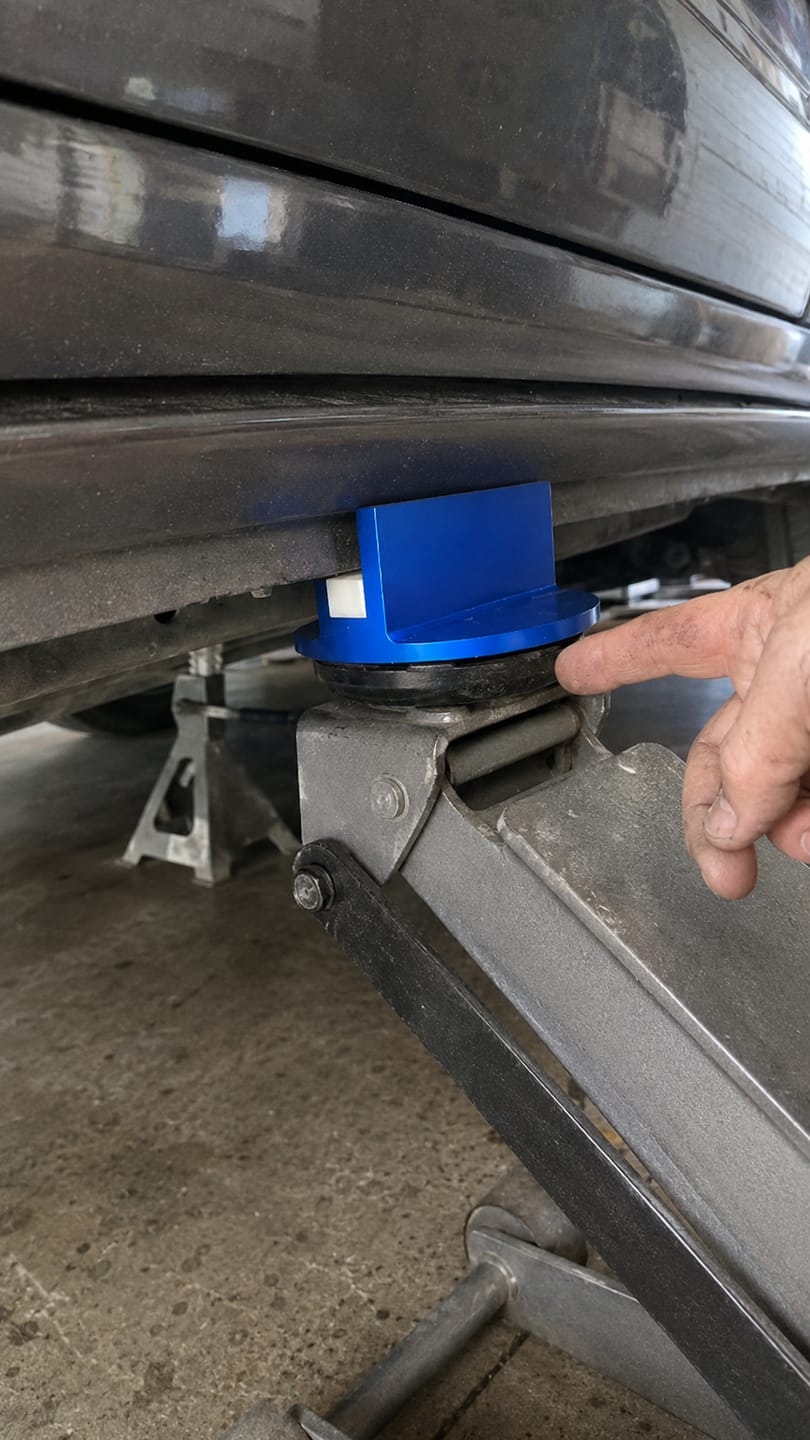 Customer photo review of BoltBuddy™ MagLift Jack Pad