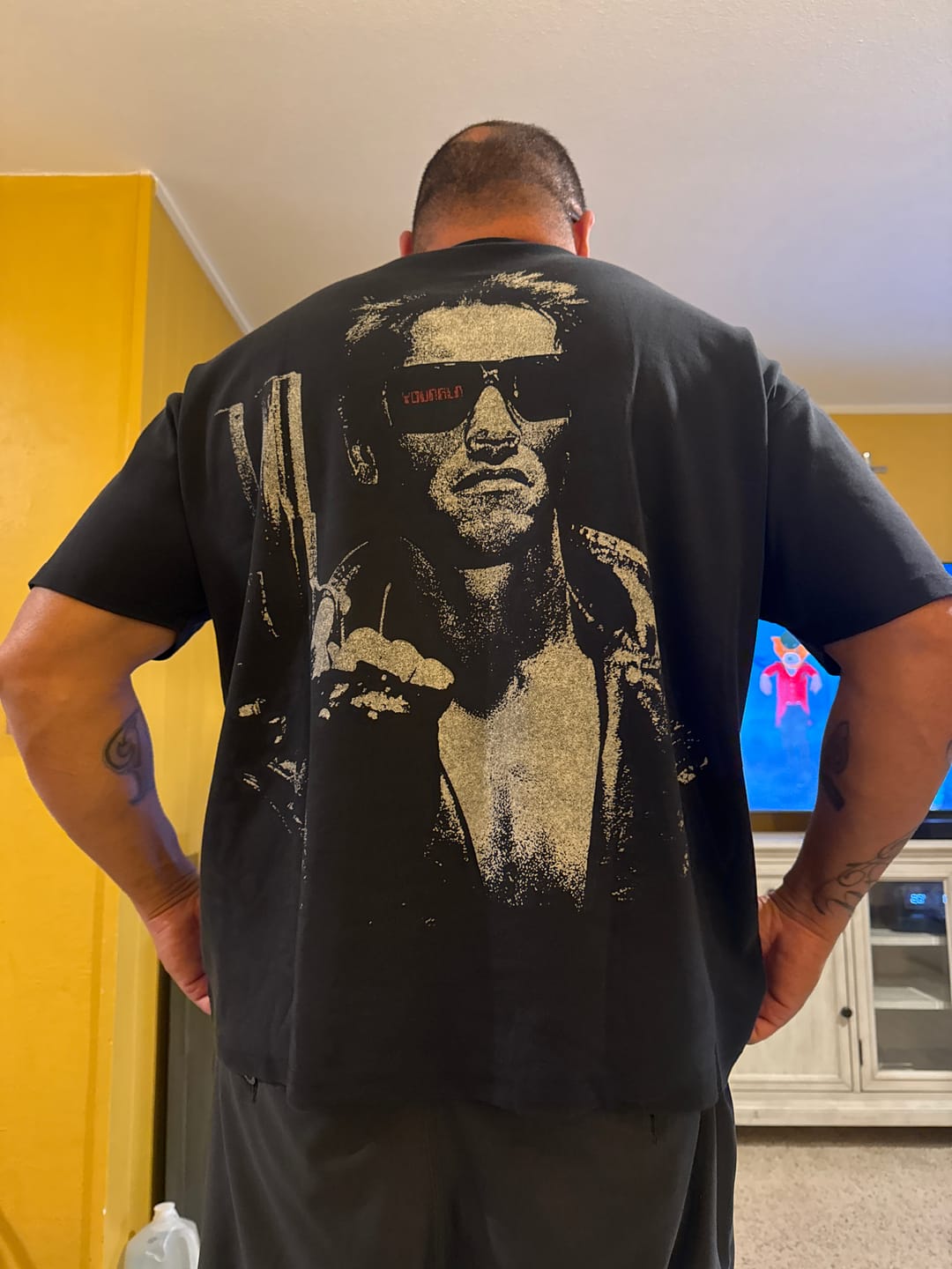 Customer photo review of 4088 - Terminator Tees