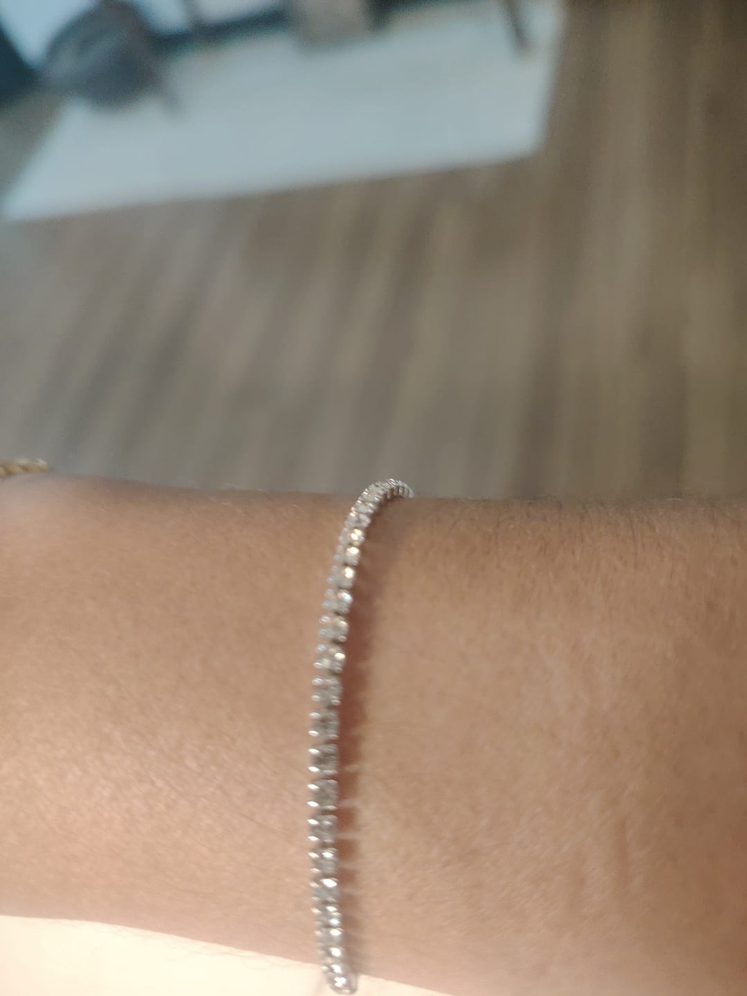 Customer photo review of Ella Tennis Bracelet