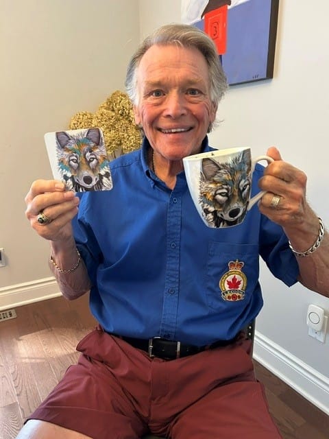 Customer photo review of Bone China Mugs