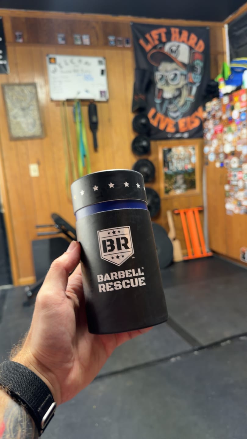 Customer photo review of Barbell Rescue Nylon Brush