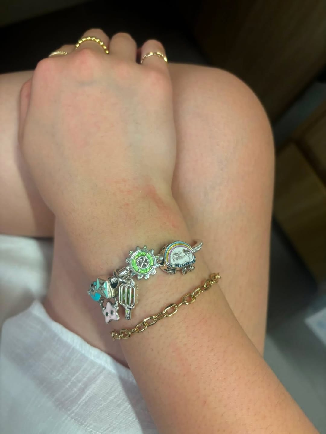 Customer photo review of PREORDER: Project NCity (NCT) clasp bracelet