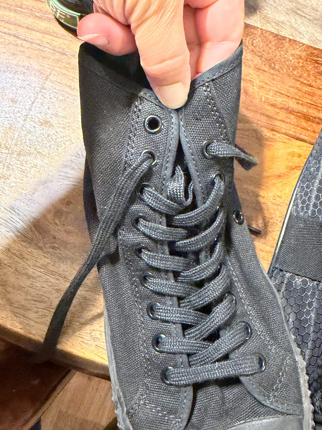 Customer photo review of 1993 Center High-Top Black