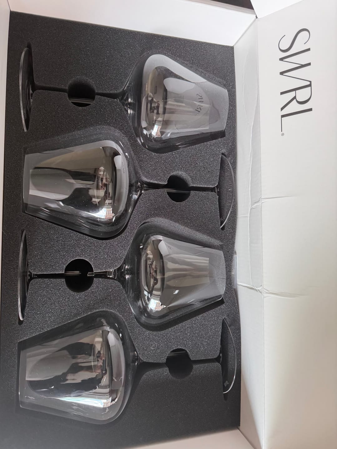 Customer photo review of Burgundy Glass