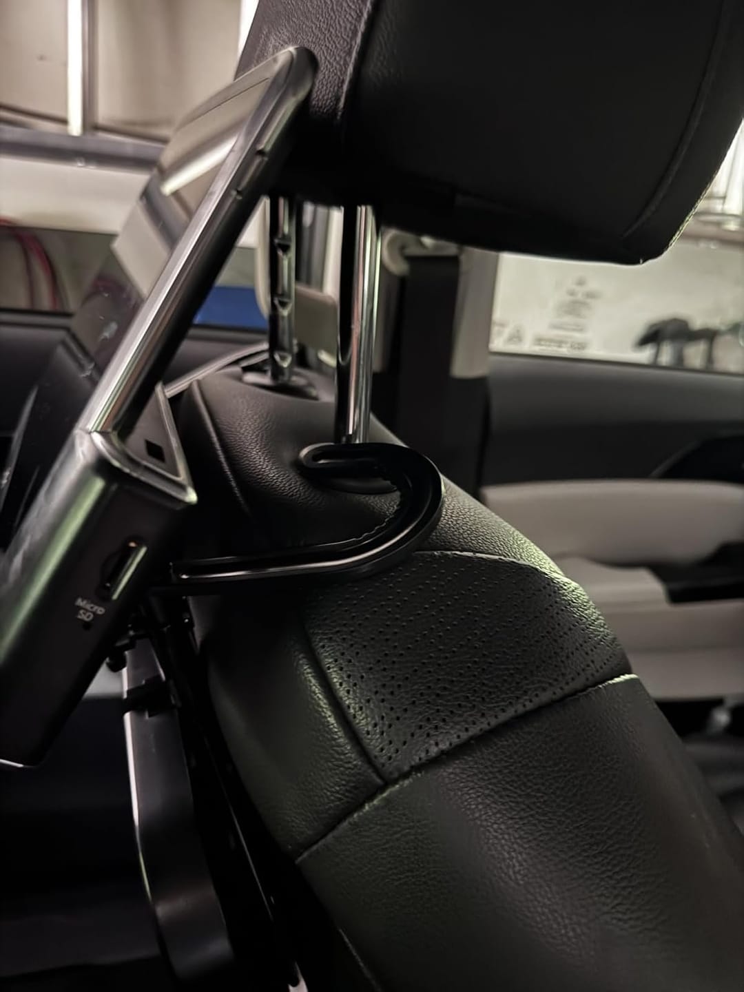 Customer photo review of BOLTHUT™ Folding Backseat Tray Table — Cup & Phone Holder