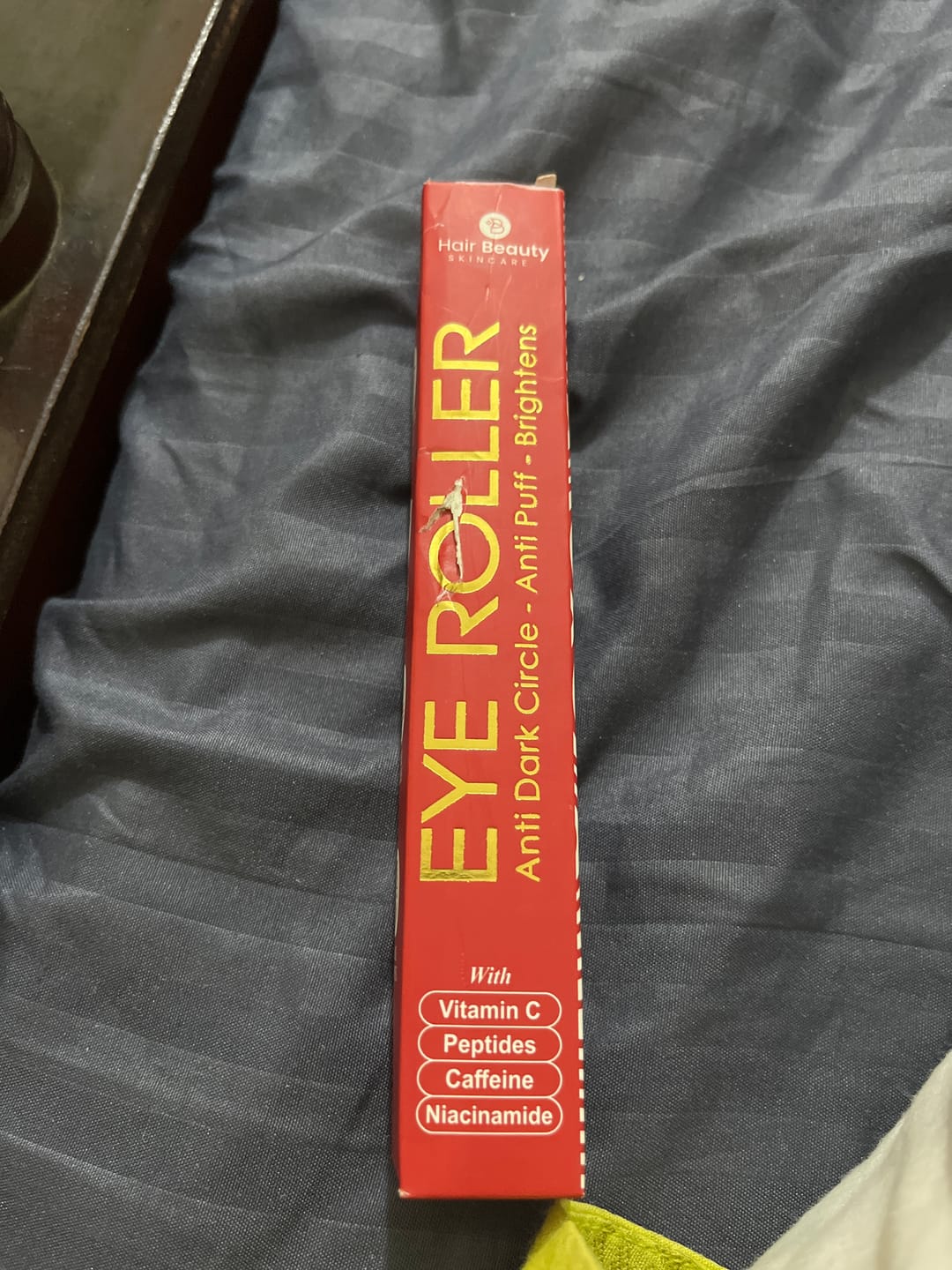 Customer photo review of Eye Roller | Eliminates Dark Circles & Puffy Eyes