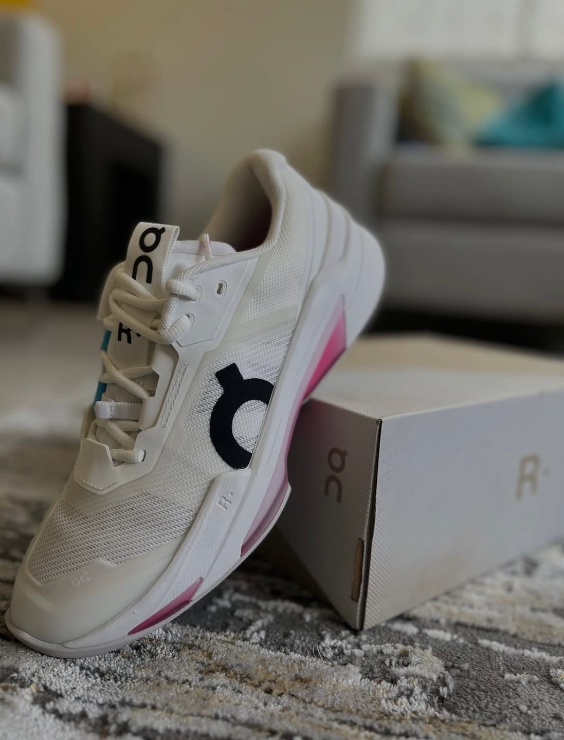 Customer photo review of Roger Pro Fire White | Pink - RFW