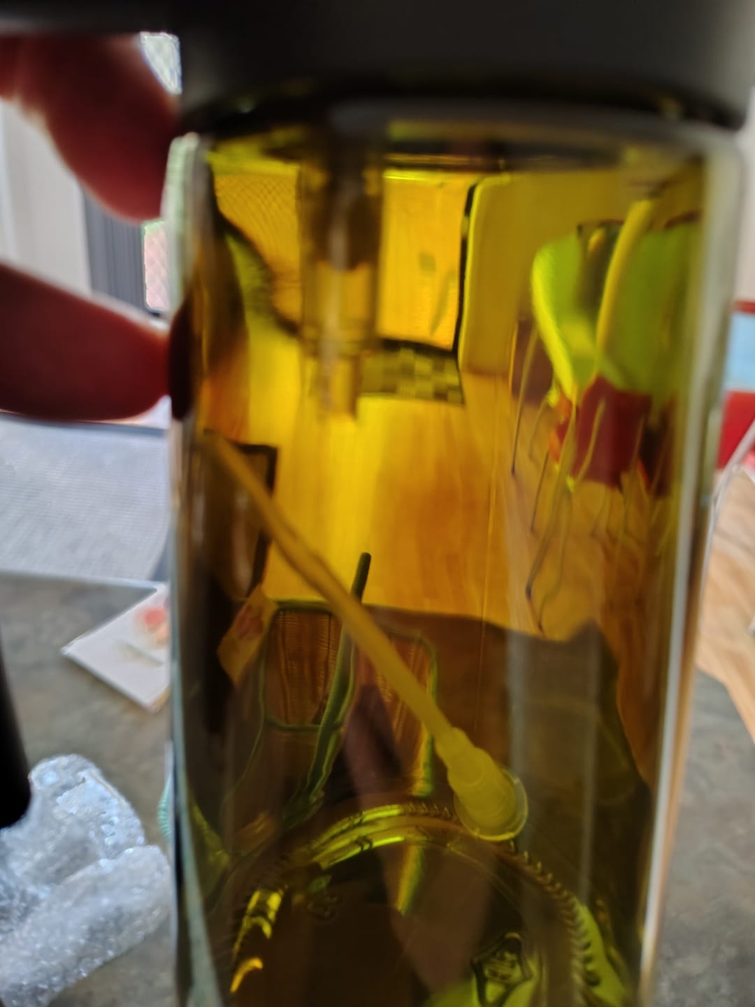Customer photo review of 2 in 1 Oil Dispenser