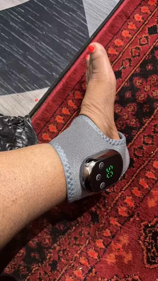 Customer photo review of Electric Heating Ankle Massage