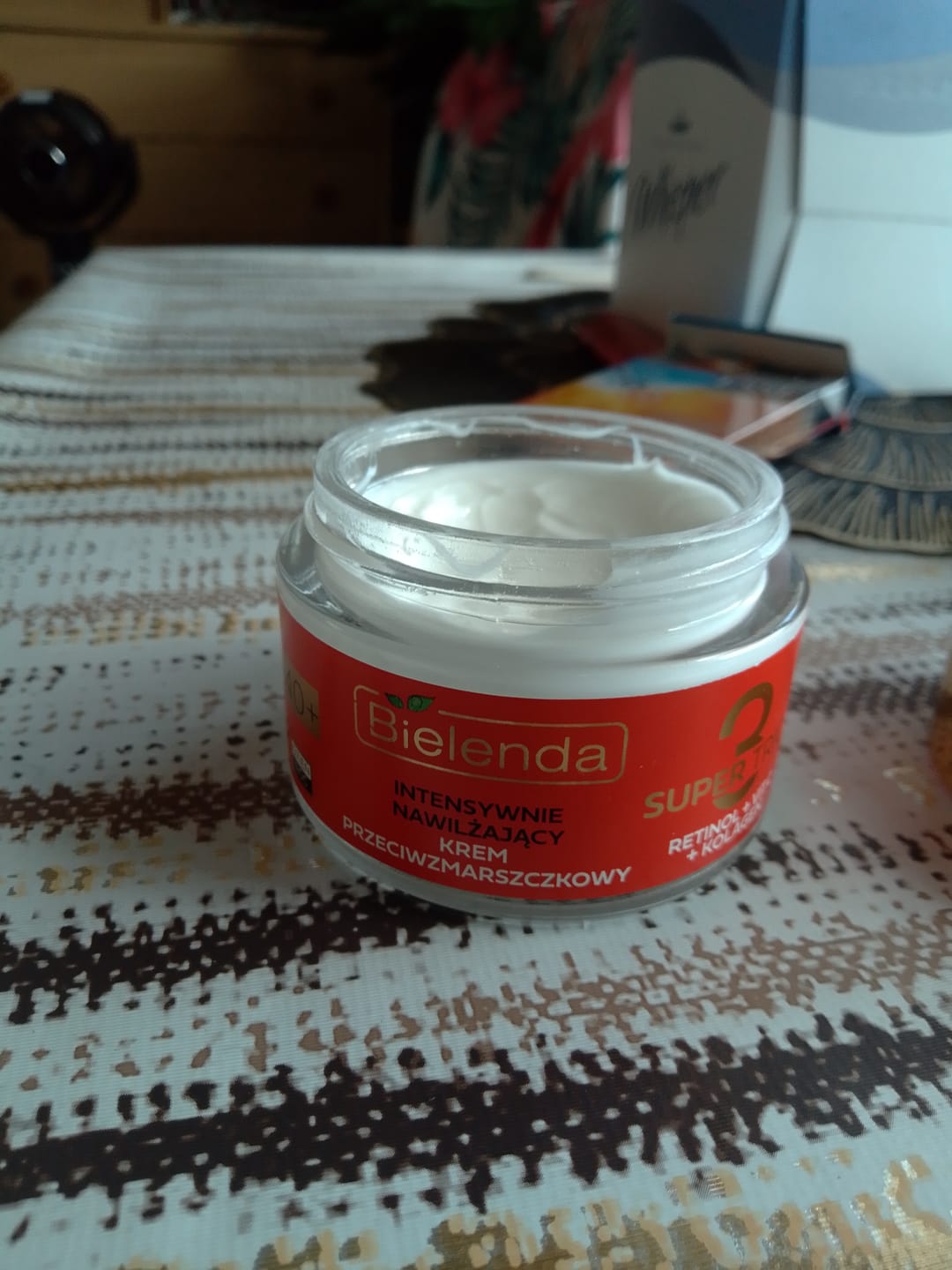 Customer photo review of Bielenda Super Trio Retinol + Vit C + Collagen Intensively Moisturizing 40+ Cream 50ml
