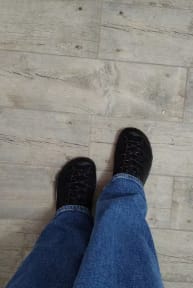 Customer photo review of Barefoot TrekShield™ Green – Impermeables y Antideslizantes