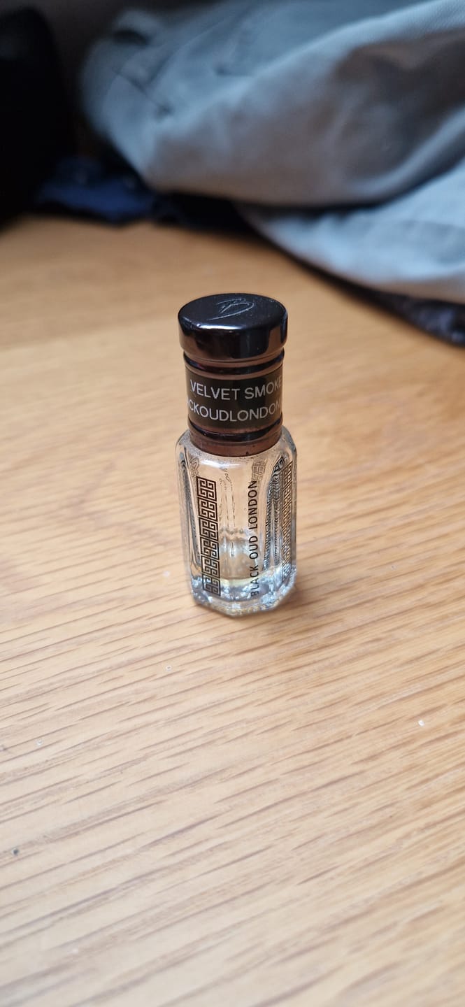Customer photo review of VELVET SMOKE | FRAGRANCE OIL