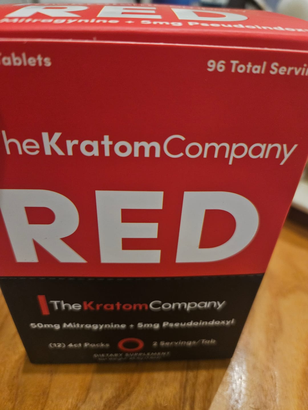 Customer photo review of RED Extract Tabs