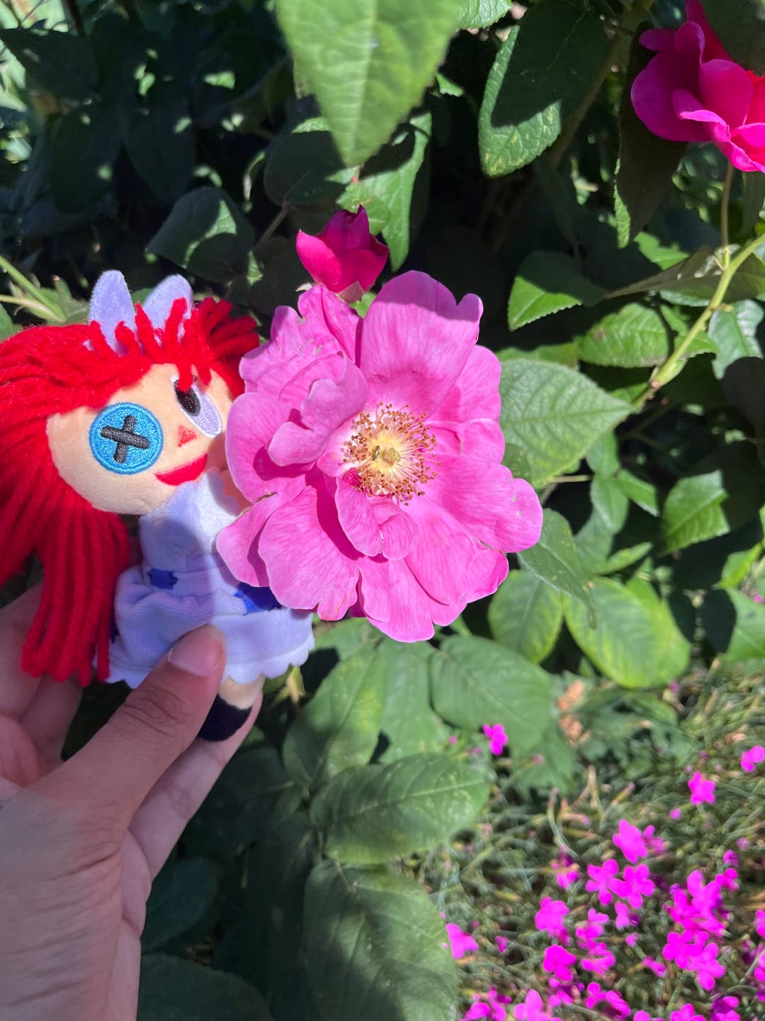 Customer photo review of Ragatha Plush Keychain