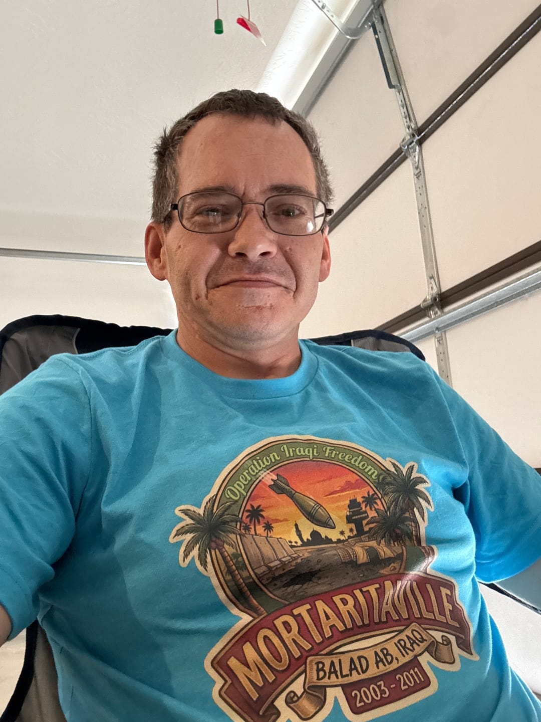 Customer photo review of Mortaritaville Mk 1 (Tropical Colors) T-Shirt