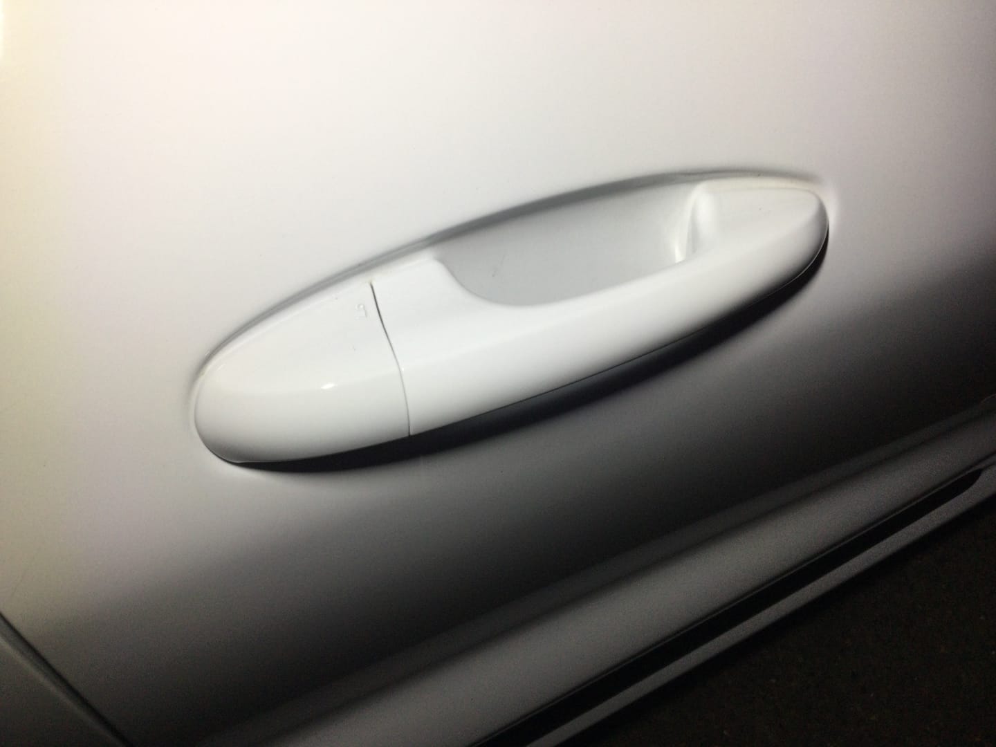 Customer photo review of Standard Door Handle Lock Cover Mk8/8.5 Fiesta / Mk2/2.5 Puma