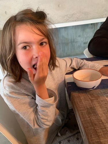Customer photo review of Puffs Manzana Arándano Individual