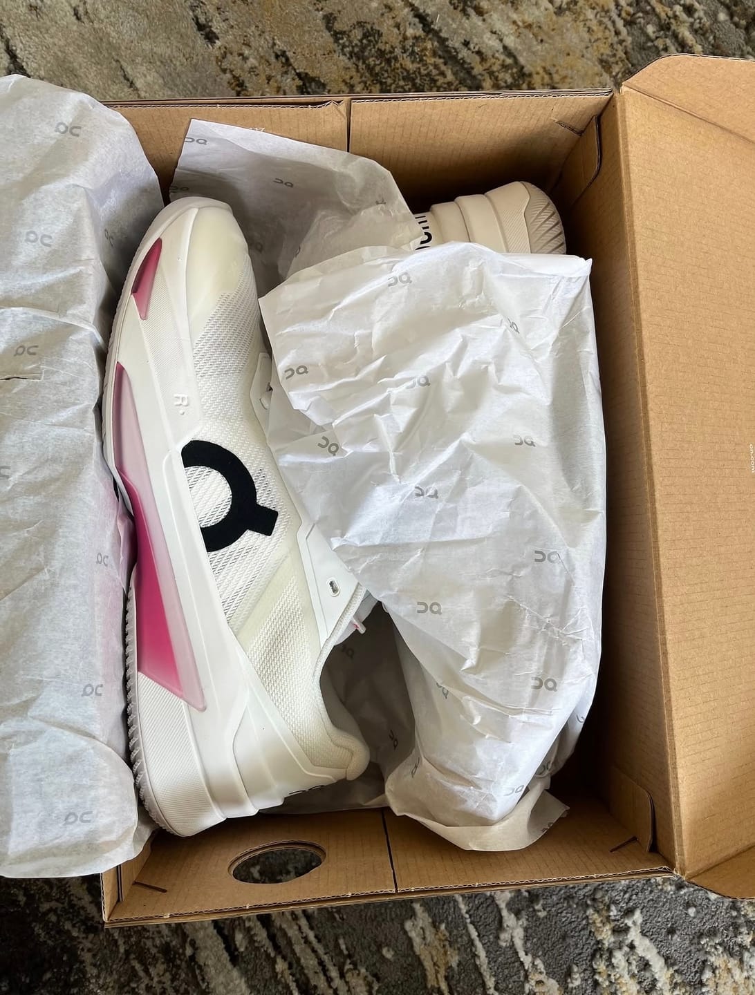 Customer photo review of Roger Pro Fire White | Pink - RFW