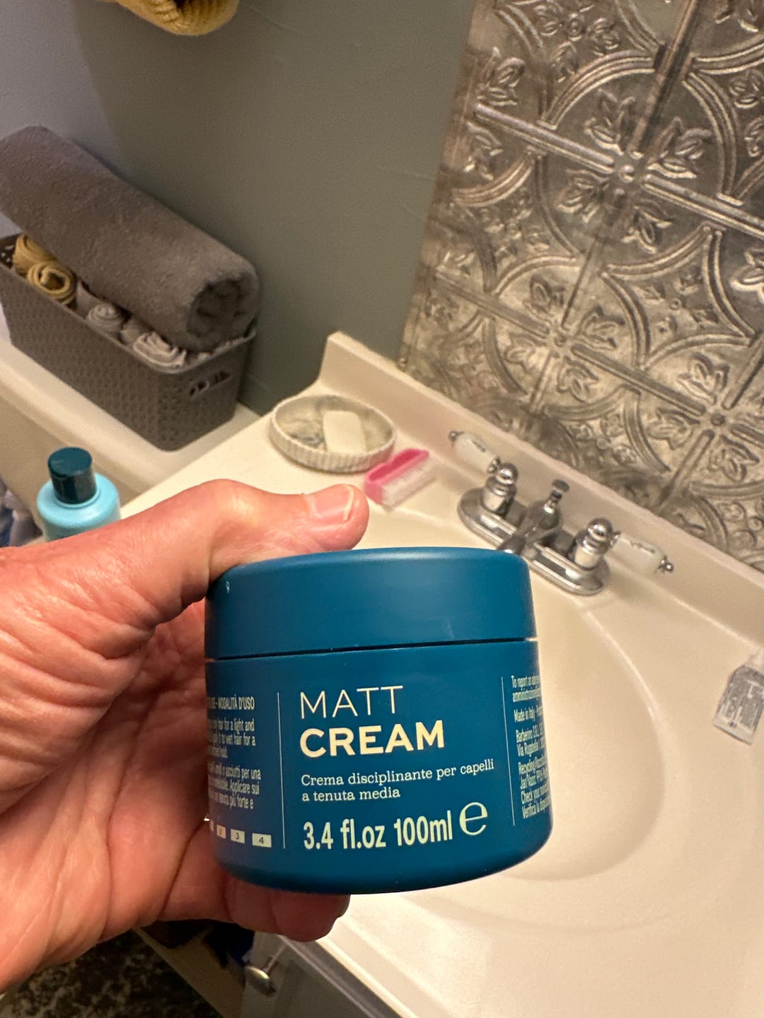 Customer photo review of Matt Cream