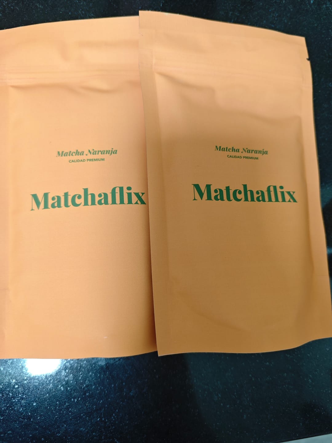 Customer photo review of Té Matcha Premium Naranja liquidación