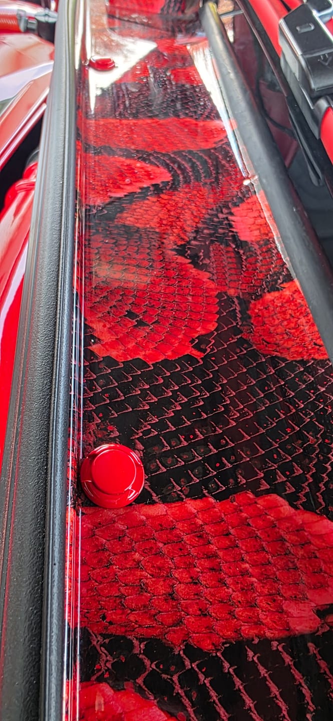 Customer photo review of Ford Focus Plastic Push Clips For Mk3/3.5 Scuttle Panel - Painted