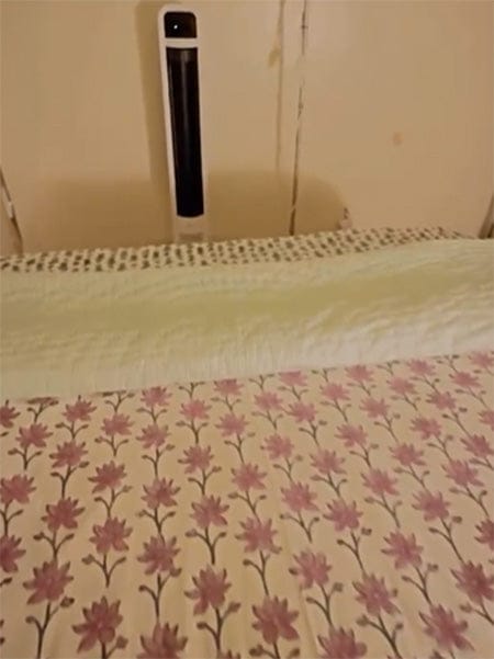 Customer photo review of Malti Cotton Bedsheet