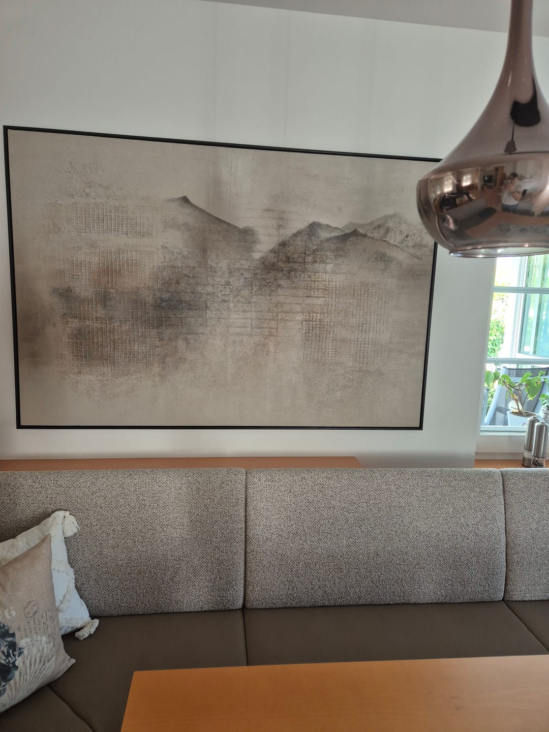 Customer photo review of Wabi-Sabi Wall Art #TX463