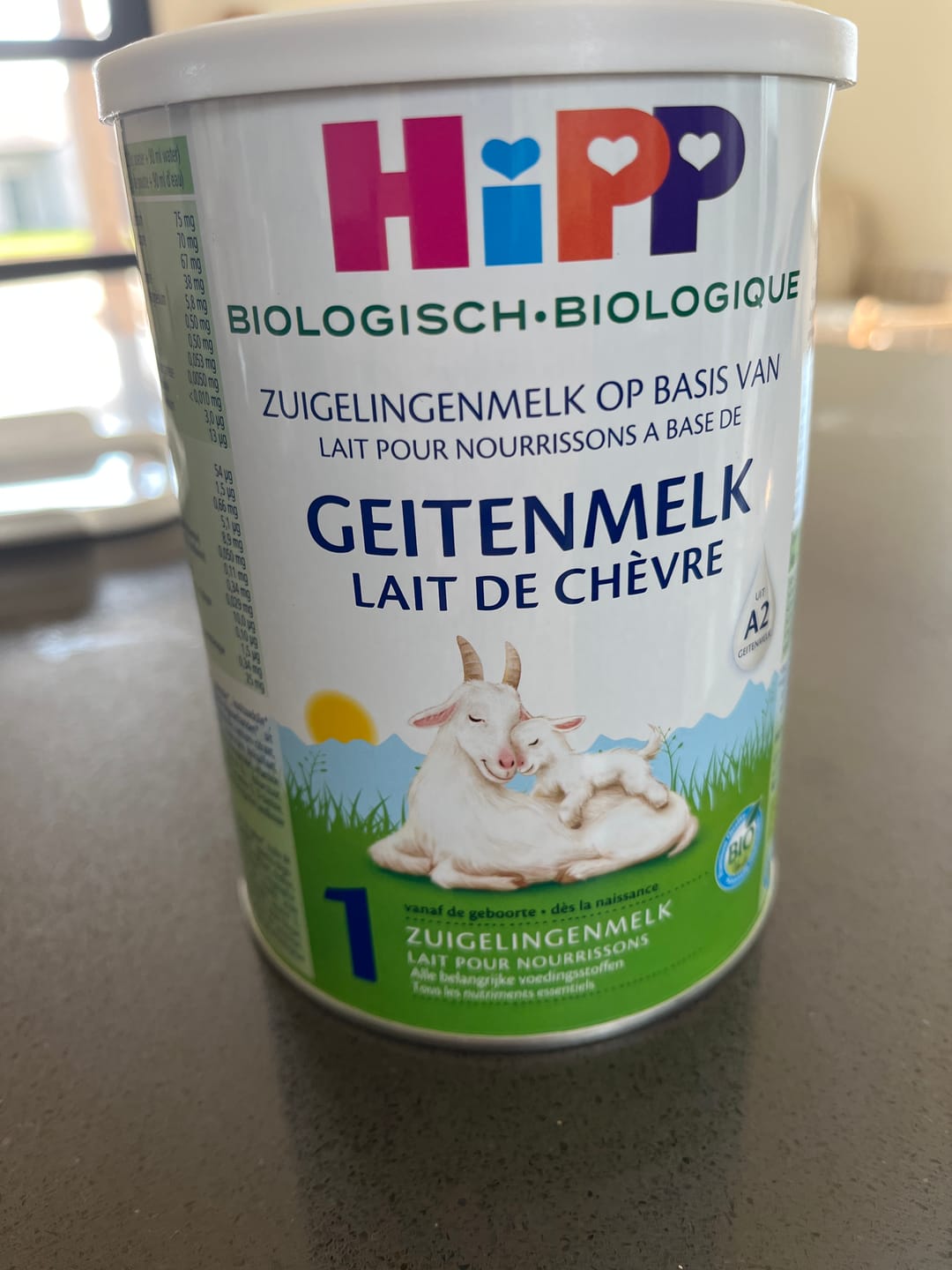 Customer photo review of HiPP Dutch Stage 1 Goat Milk Formula 400g