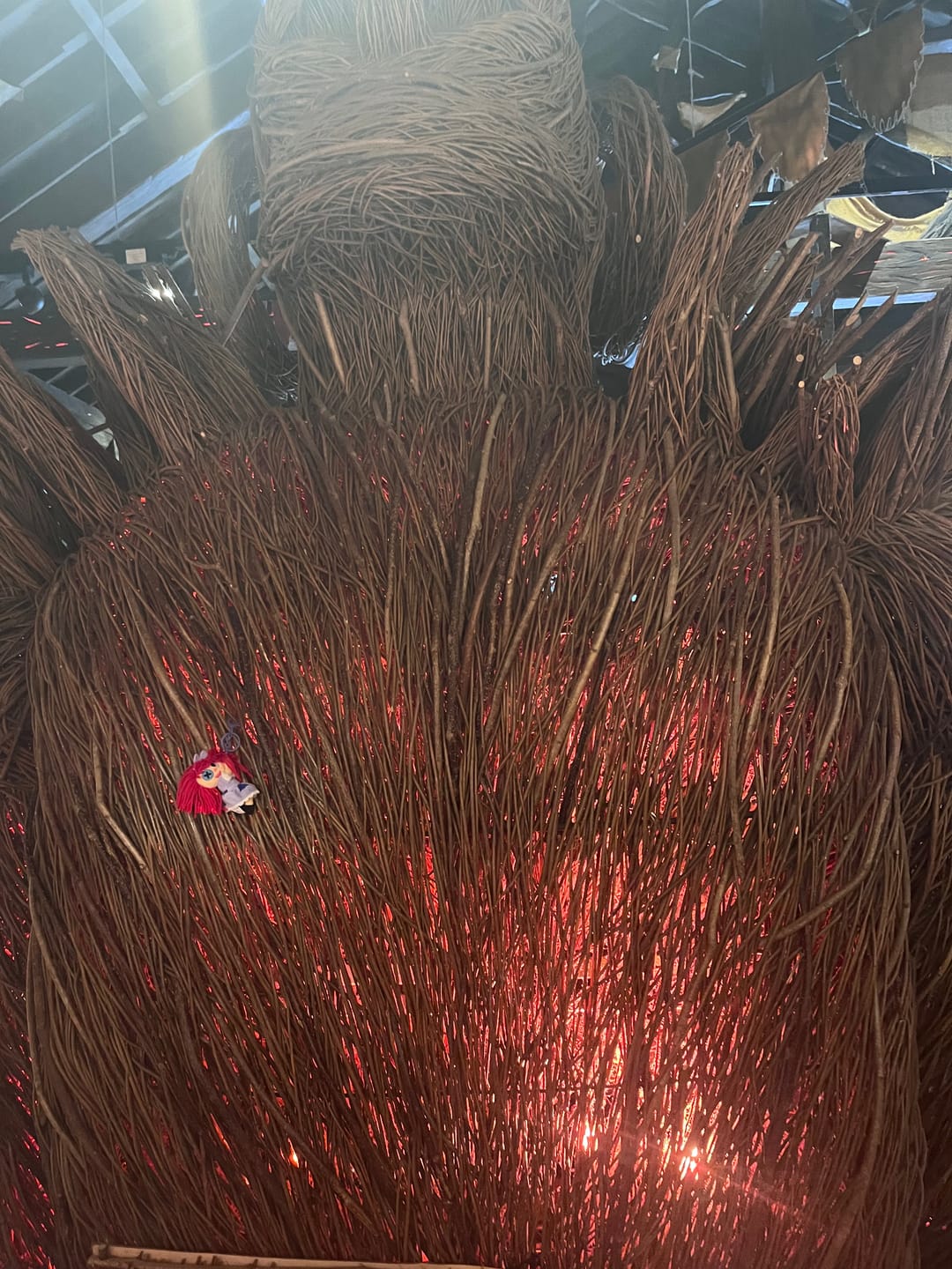 Customer photo review of Ragatha Plush Keychain