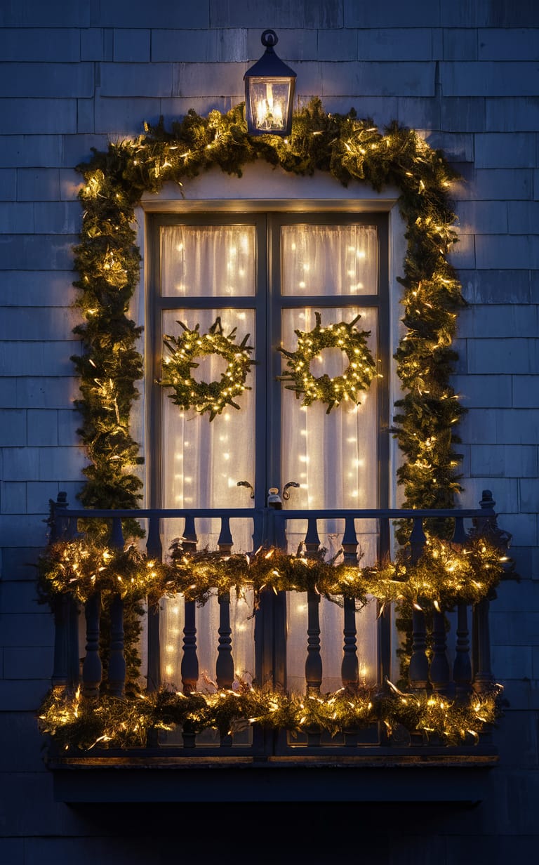 Customer photo review of 🏆2026 HOT SALE💥 Pre-lit Christmas Cedar Garland