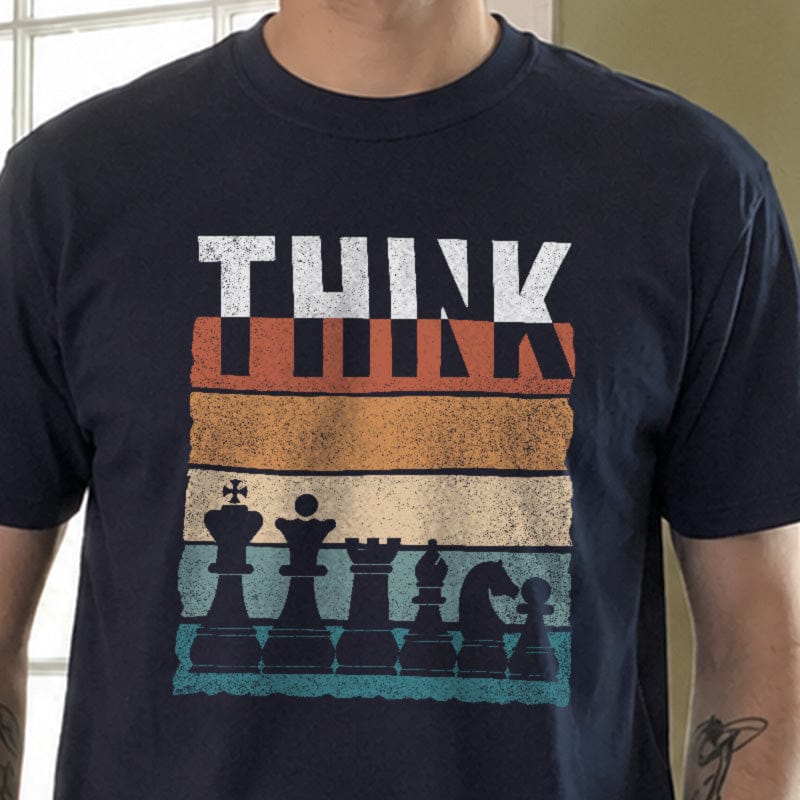 Customer photo review of Think Stripe T-Shirt