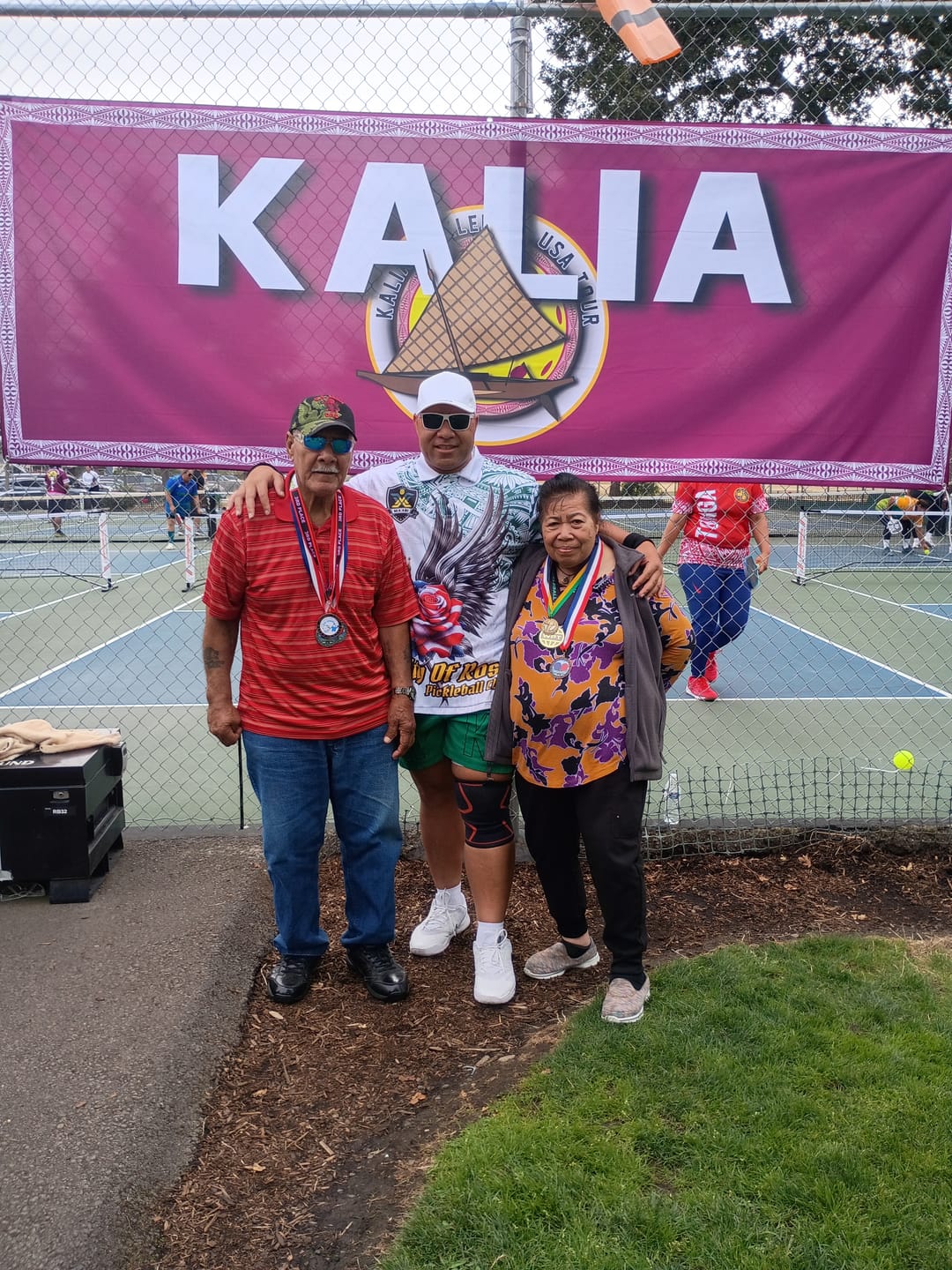 Customer photo review of Pickleball Club Polo Shirt City Of Rose