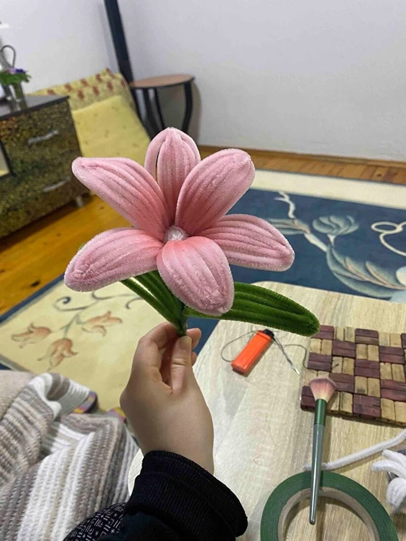 Customer photo review of Şönil Çiçek Yapım Kiti