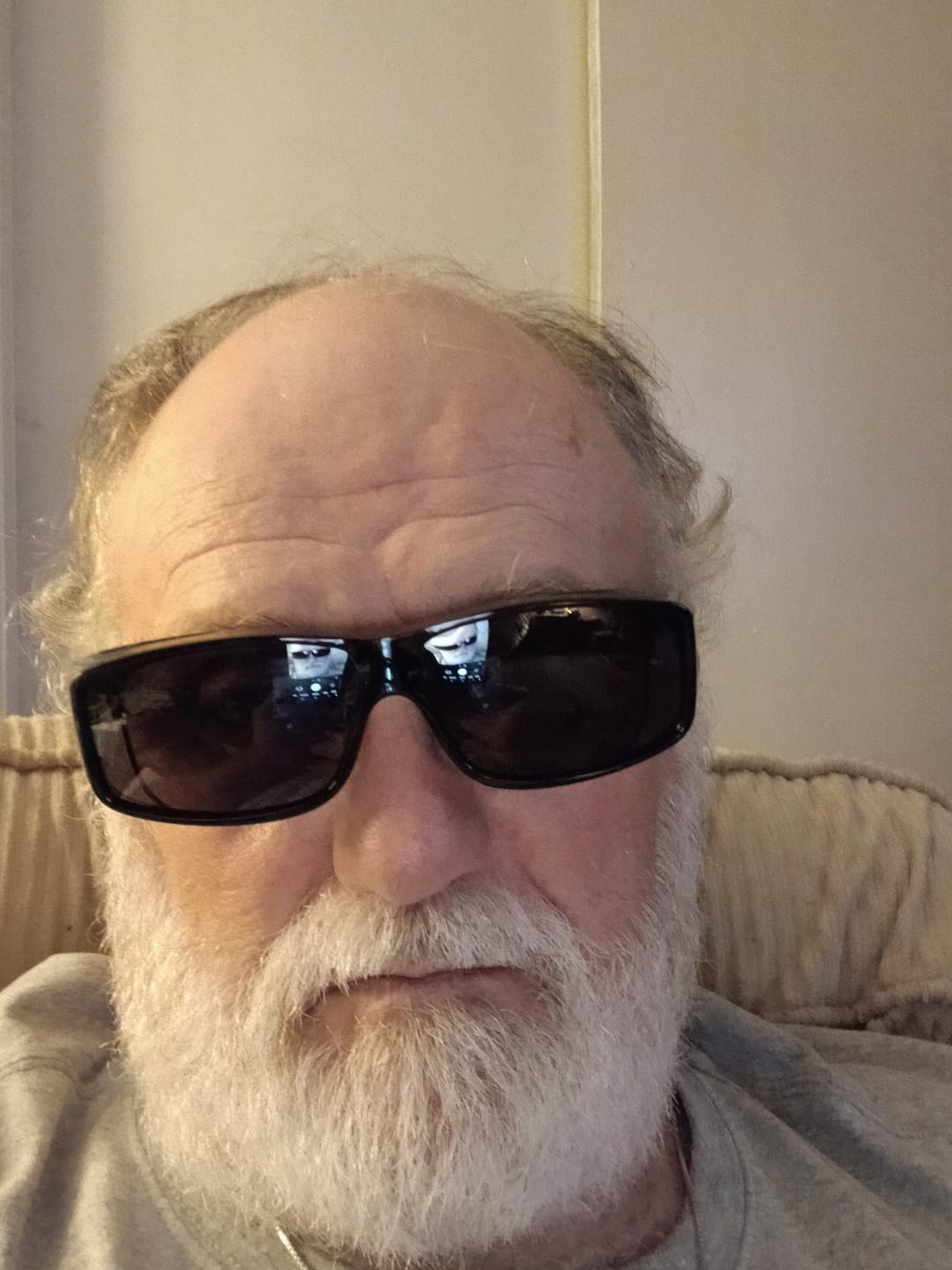 Customer photo review of OverShade™ Polarized Fit-Over Sunglasses
