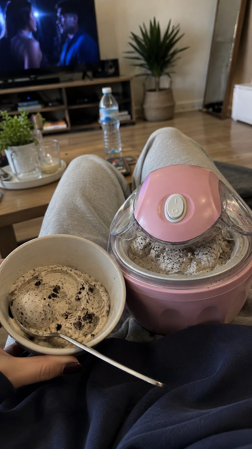 Customer photo review of GelatoTurbo™ Mini Macchina Per Gelato