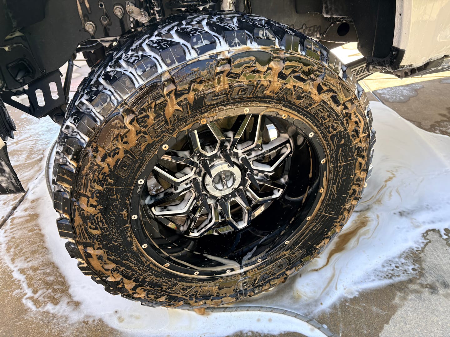 Customer photo review of Tire Cleaner