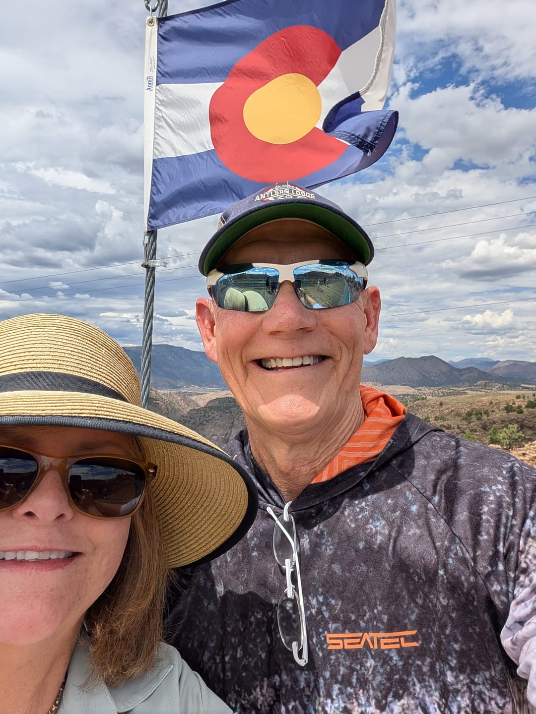 Customer photo review of Salmon Sport Tec Hooded Long Sleeve – Men's