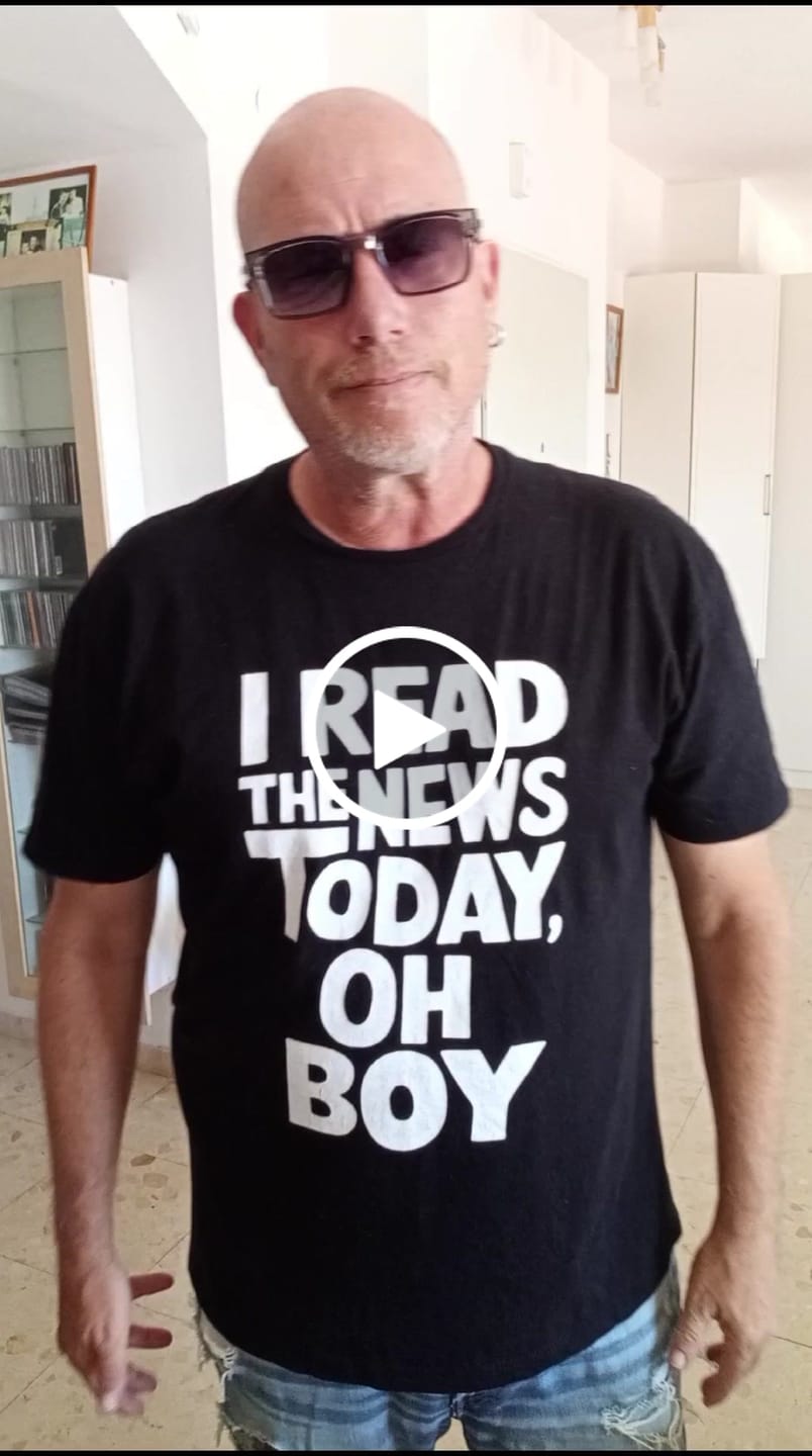 Customer video review of I Read The News Today (Oh Boy) T-Shirt